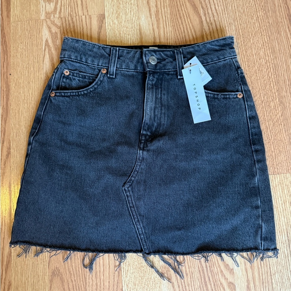 Topshop Dark Denim Jeans
